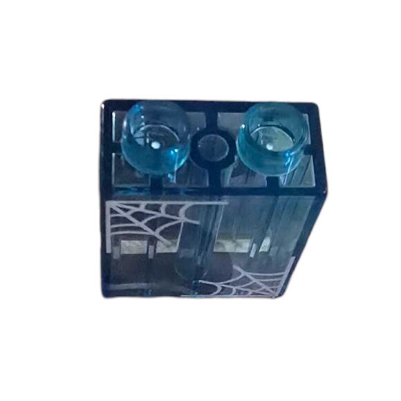 Lego Duplo SPIDER MAN WEB Super Hero Blocks BLUE TRANSLUCENT - Picture 3 of 5